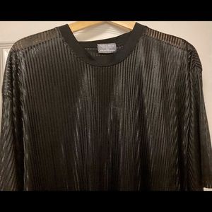 Men’s 100% Polyester XXL Crewneck Satin Finish Short Sleeve T-Shirt